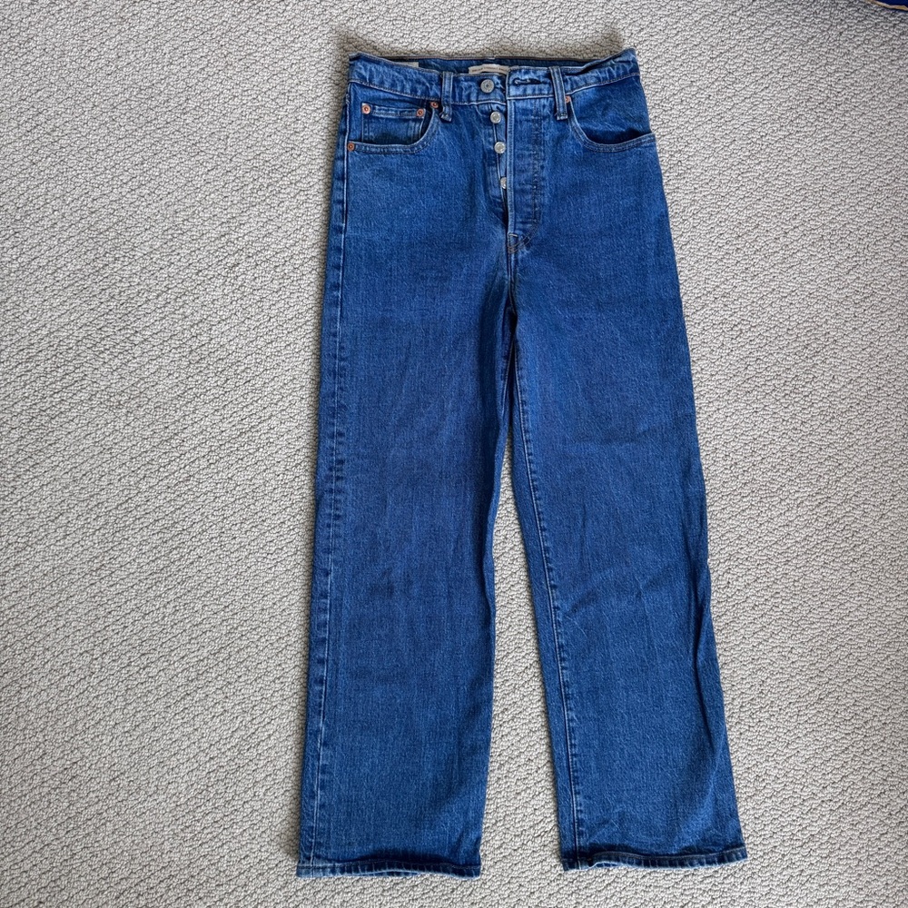 Levi’s Ribcage Straight Ankle jeans